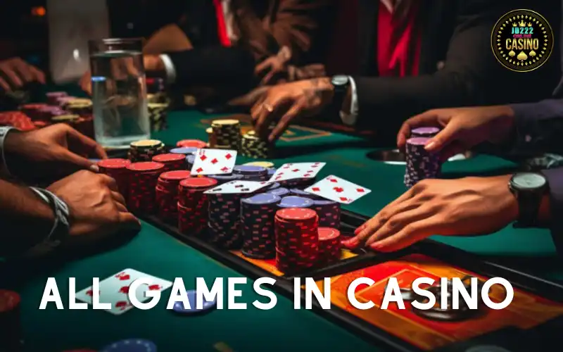 All games in casino