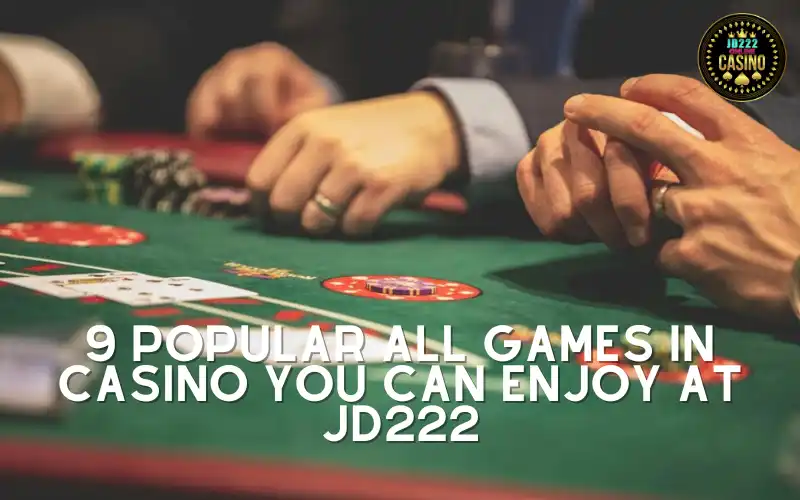 All games in casino